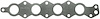EXH MANIFOLD GASKET; 2001-1998 GM L4 1324cc 1.3L SOHC 16 Valve; 2001-1998 SZ L4 1324cc 1.3L SOHC 16 - image 1