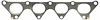EXH MANIFOLD GASKET 1996-1992 CHR L4 1834cc 1.8L SOHC 16 Valve 2002-1992 MI L4 1834cc 1.8L SOHC 16 Valve - image 1
