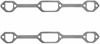 EXH MANIFOLD GASKET 1996-1993 EXC V8 350CI 5.7L HO Chevrolet 1996-1992 GM V8 350CI 5.7L HO Chevrolet - image 1