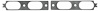 EXH MANIFOLD GASKET; AC L4 284CI 4.7L Diesel; DD L4 284CI 4.7L Diesel; 1959-1939 GMT M/D L4 284CI 4. - image 1