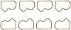 OEM Performance Replacement Intake Gaskets 1998 Ford 4.6L DOHC (Continental Models) - image 1