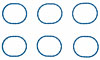 OEM Performance Replacement Intake Gaskets 2002-08 Ford 4.0L V6 - image 1