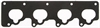 INTAKE MANIFOLD GASKET 1998-1996 HYU L4 1.8L DOHC 2001-1997 2.0L 1975cc DOHC Int. - image 1