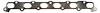 EXH MANIFOLD GASKET 2004-2002 GMC Tk. L6 254 4.2L DOHC Exh. - image 1