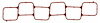PLENUM GASKET SET 2004 DT V6 215 3.5L SOHC Pacifica - image 1