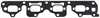 EXH MANIFOLD GASKET 2004-2000 GM Saturn L4 134 2.2L DOHC VIN F w/AT exc. Calif - image 1