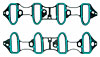 H/P Intake Gasket 2006-2004 GMC
