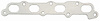 Composite Exhaust Manifold Gasket Set for 2004-2006 Chevy Colorado and GMC Canyon, 2006 Isuzu i-280 2.8L L4 - image 1