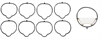 INTAKE MANIFOLD GASKET 2007-2004 NIT V8 5.6L DOHC VK56DE Int. - image 1