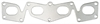 EXH MANIFOLD GASKET 2003-1995 SAAB L4 2.0L DOHC Exh. - image 1