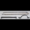 Replacement Oil Pan Gasket Cork multipiece - image 2