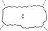 OIL PAN SET 1992-1991 FO L4 140CI 2.3L SOHC 1992-1985 FOI L4 140CI 2.3L SOHC 1992-1985 FOT L/D L4 140CI 2.3L SOHC - image 1