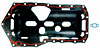 Oil Pan Gasket Set PermaDry Molded Rubber - image 1