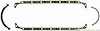 Replacement Oil Pan Gasket Premium Molded Rubber Multipiece - image 1