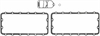CRANKCASE COVER SET; 1961-1960 GM H6 140CI 2.3L Corvair; 1963-1961 GM H6 145CI 2.4L Corvair; 1963-19 - image 1