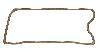 Push Rod Cover Gasket for Select 1965-1967 Pontiac Models with 5.3L, 6.4L, 6.6L, 6.9L, 7.0L Engines - image 1