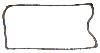 Push Rod Cover Gaskets Pontiac 1968-77 350, 1968-77 400, 1968-69 428, 1970-76 455 V8 Engines - image 1