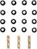 VALVE STEM SEAL SET; 1994-1989 SZ L4 1298cc 1.3L DOHC 16 Valve; 2001-1998 GM L4 1324cc 1.3L SOHC 16 - image 1