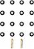 VALVE STEM SEAL SET; 1996-1992 CHR L4 1834cc 1.8L SOHC 16 Valve; 2002-1992 MI L4 1834cc 1.8L SOHC 16 - image 1