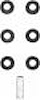 VALVE STEM SEAL SET; 1983-1982 GM V6 181CI 3.0L Buick; 1979-1978 GM V6 196CI 3.2L Buick; 1983-1975 G - image 1