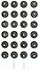 VALVE STEM SEAL SET 2004-2002 GMC Tk. 6 254 4.2L DOHC - image 1