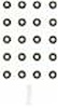 VALVE STEM SEAL SET 2002-1997 AUD L4 1780cc 1.8L DOHC Turbo 20 Valve 2002-1998 VW L4 1780cc 1.8L DOHC Turbo 20 Valve - image 1