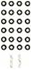 VALVE STEM SEAL SET 2002-1995 CAD Saturn Saab V6 181 3.0L DOHC - image 1