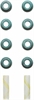 VALVE STEM SEAL SET; 1987-1983 NI L4 1680cc 1.7L Diesel; 1987-1984 NI L4 1809cc 1.8L SOHC Turbo 8 Va - image 1