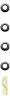 VALVE STEM SEAL SET 1983-1979 HO L4 1601cc 1.6L SOHC 1983-1979 HO L4 1751cc 1.8L SOHC 12 Valve - image 1