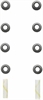 VALVE STEM SEAL SET; 1988-1980 TO L4 1452cc 1.5L SOHC 8 Valve; 1987-1983 TO L4 1587cc 1.6L SOHC 8 Va - image 1