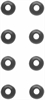 Viton Deflector Valve Stem Seal, 11/32 in. for 1962-1990 Ford, Lincoln, Mercury and Related Vehicles - image 1