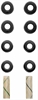 VALVE STEM SEAL SET; 1984 CHR L4 1597cc 1.6L SOHC 8 Valve; 1984 CHR L4 1597cc 1.6L SOHC Turbo 8 Valv - image 1