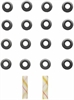 VALVE STEM SEAL SET; 1989-1986 HO L4 1590cc 1.6L DOHC 16 Valve; 2001-1990 HO L4 1834cc 1.8L DOHC 16 - image 1