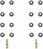 VALVE STEM SEAL SET; 1988 GM L4 1587cc 1.6L DOHC 16 Valve; 1992-1989 GM L4 1587cc 1.6L DOHC 16 Valve - image 1