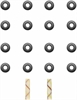 VALVE STEM SEAL SET; 1996-1994 FO L4 1839cc 1.8L DOHC 16 Valve; 1997-1995 KIA L4 1839cc 1.8L DOHC 16 - image 1