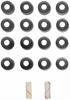 VALVE STEM SEAL SET; 1998-1991 GMT M/D V8 366CI 6.0L Chevrolet; 1998-1991 GMT M/D V8 427CI 7.0L Chev - image 1
