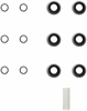 VALVE STEM SEAL SET; 1982-1980 CKR V6 229CI 3.8L Chevrolet; 1984-1981 GM V6 229CI 3.8L Chevrolet; 19 - image 1