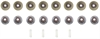 VALVE STEM SEAL SET 2009-2005 CHRY V8 6.1L OHV Int. & Exh. - image 1