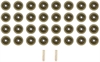 VALVE STEM SEAL SET 2006-2000 FOR LINC V8 241 3.9L DOHC VIN A - image 1