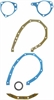 TIMING COVER GASKET SET; 1953-1952 FO L6 215CI 3.5L OHV; 1964-1954 FO L6 223CI 3.6L OHV; 1964-1957 F - image 1