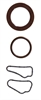 CRANKSHAFT FRONT SEAL 2008-2006 HYU/KIA V6 3.3L 3.8L DOHC Front Crankshaft Seal Set