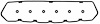 VALVE COVER GASKET SET 1993-1989 IH H/D L6 360CI 5.9L Turbo-Diesel 1993-1987 IH M/D L6 360CI 5.9L Turbo-Diesel - image 1