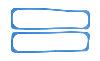 Valve Cover Gaskets OEM Molded Silicone Rubber Gasket