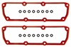 Rubber Valve Cover Gasket Set for 2001-2004 Chrysler Town & Country, Dodge Caravan and Grand Caravan, 2001-2003 Chrysler Voyager - image 1