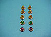 Spare Lens Kit, Includes 6-Amber/2-Red/2-Green Bulbs - image 1