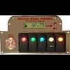 Mega Dial Chrome Panel Black board/red LED - image 1