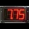 Mega Dial Chrome Panel Chrome board/red LED - image 2