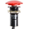MUSH-O Oversized Mushroom Snap Action Button Includes Stretch Cord [Red] - image 2