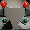 Button Bracket Chrome - image 1