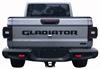 Tailgate Badging Kit for Jeep Gladiator JT Models - Black Finish - image 1